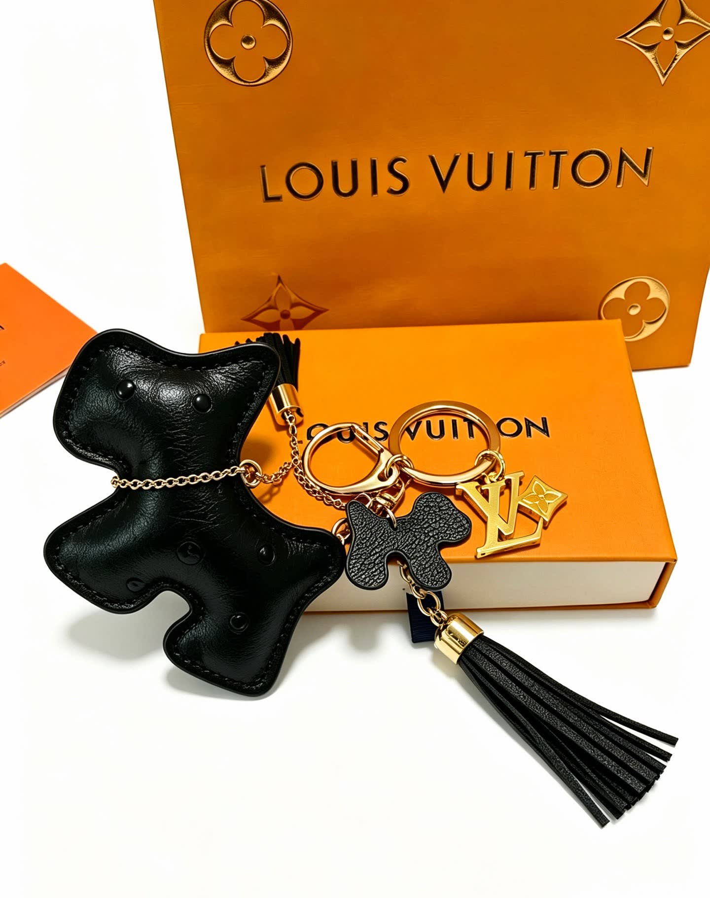 Louis Vuitton Monogram World Tour Keychain